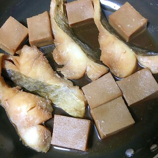 鱈と高野豆腐の煮付け